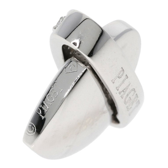 PIAGET Swing Heart Diamond Pendant K18 White Gold - Picture 4 of 7